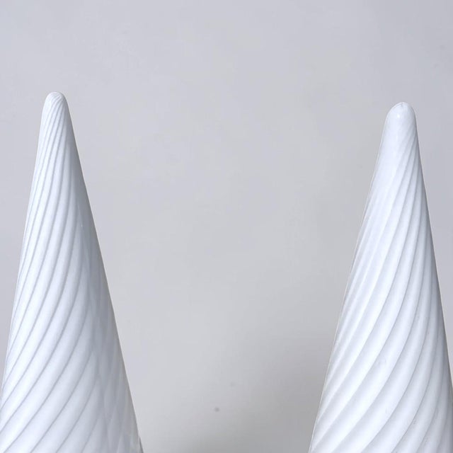 Itri Vetri Murano Mid-Century Murano Glass Table Lamps - Hand Blown - Vetri Murano - a Pair For Sale - Image 4 of 9