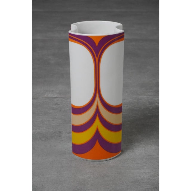 Mid-Century Modern Vintage Porcelain Vase from Krautheim & Adelberg, 1970s For Sale - Image 3 of 9