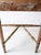 19th Century Antique Primitive Demi Lune Console Table For Sale - Image 5 of 18