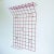 Red Wire Coat Rack by Karl Fichtel for Drahtwerke Erlau, 1950s For Sale - Image 8 of 8