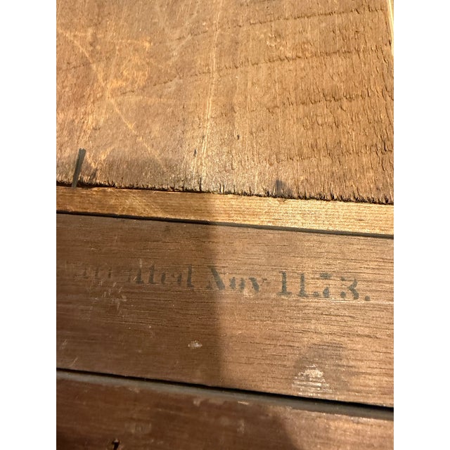 Circa 1870's Gilded Vine-Detail Wood Frame With Vintage 1940s Grandma Moses Print For Sale - Image 10 of 11
