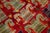 Textile 4 X 8 Vintage Persian Shiraz Pictorial Wool Rug in Red For Sale - Image 7 of 9