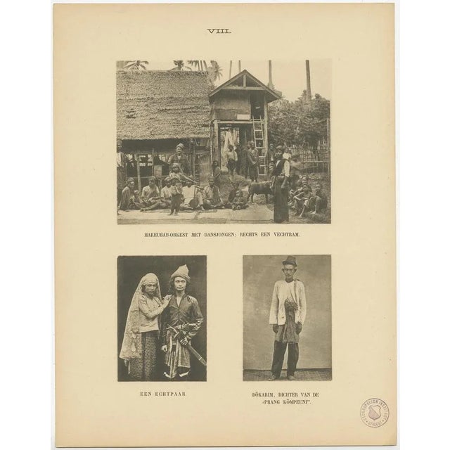 E.J. Brill,Twelve Aceh Atjeh, 1895, Print For Sale - Image 9 of 15
