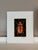 A complementary pair of original hand-carved beetle prints, presented as a cohesive set. Each piece features a bold black...