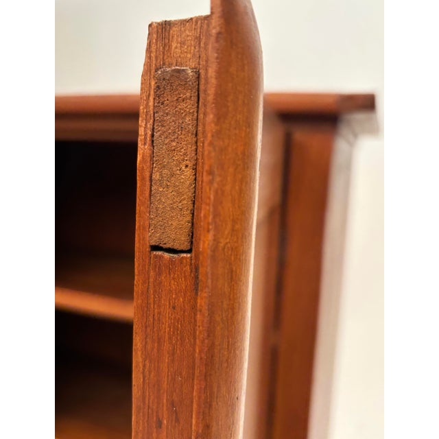 Wood Early American Country Pine Two-Piece Plantation Desk Secretary, Circa 1830–1850 For Sale - Image 7 of 18