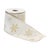 Add a touch of elegance and holiday cheer to your decorations with this stunning Wired Polyester Ribbon. Measuring 4" x 5...