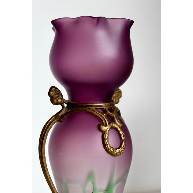 Vintage Vases from Kralik, 1890s, Set of 2 For Sale - Image 4 of 10