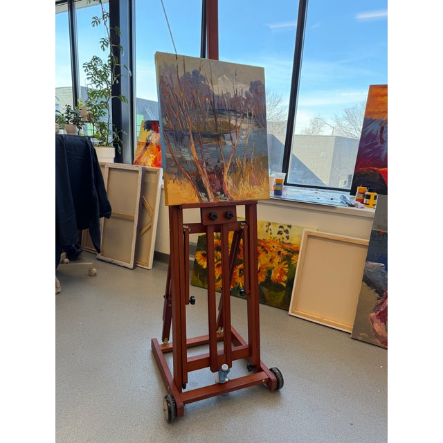 I created Before The Leaves Return to capture the quiet beauty of the landscape just before spring begins. This painting...