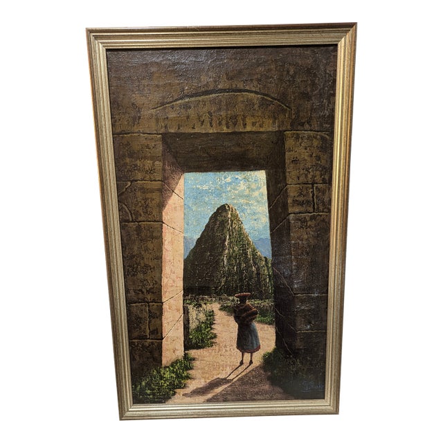 Machu Picchu by P. Ruiz For Sale