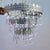 Vintage Metal Chandeliers with Glass Drops, Set of 2 For Sale - Image 14 of 18
