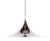 Semi Trumpet Pendant in Chrome by Claus Bonderup and Torsten Thorup For Sale