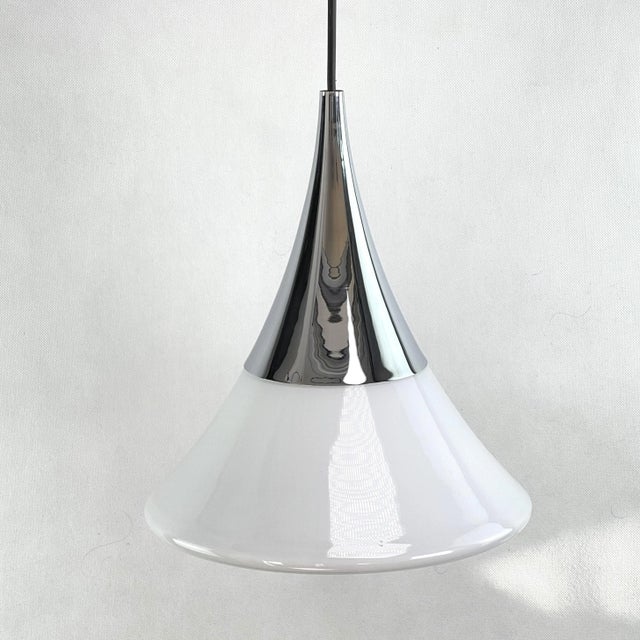 1960s Ceiling Lamp from Glashütte Limburg, 1960s For Sale - Image 5 of 9