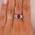 Gia Certified 2 Carat Burma Ruby Diamond Platinum Cocktail Ring, Size 5.75 For Sale - Image 9 of 13