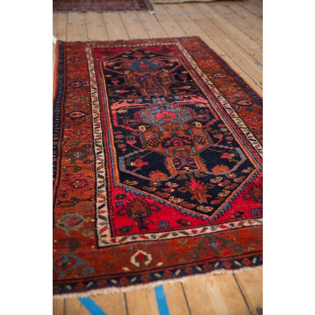Vintage Kurdish Hamadan Rug - 3'6" x 6'5" For Sale - Image 12 of 12
