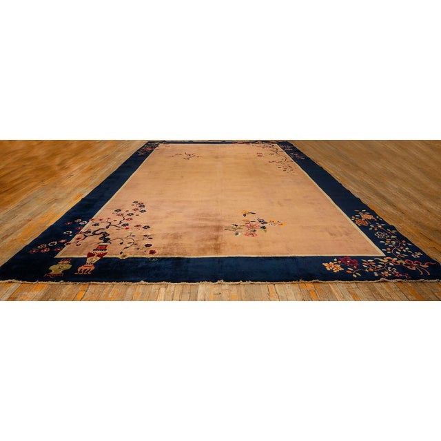 1920 Art Deco Chinese Rug 19' 3"x11' 11" This circa-1920, palace-size (19' 3" x 11' 11") antique Chinese Art Deco rug...