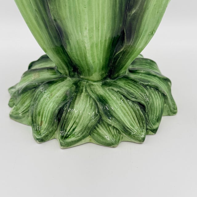 A sculptural Italian ceramic that blurs the line between vessel and object. Handmade for Vietri, this piece is formed as...