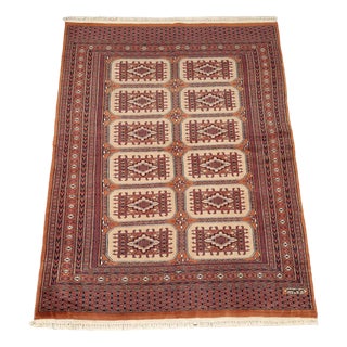 Vintage Bukhara Rug, Pakistan For Sale