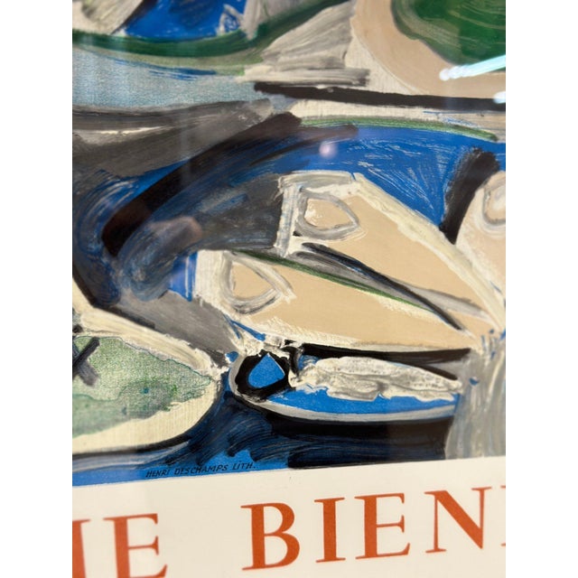 Vintage Exhibition Poster Sixieme Biennale De Peinture For Sale - Image 11 of 12