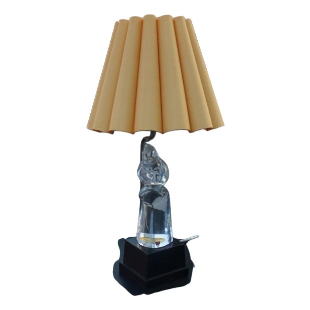 Table Lamp by Olle Alberius for Orrefors For Sale