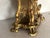 19thC French Maker Louis XVI Gold Ormolu Bronze Mantel Clock, 1 For Sale - Image 6 of 18
