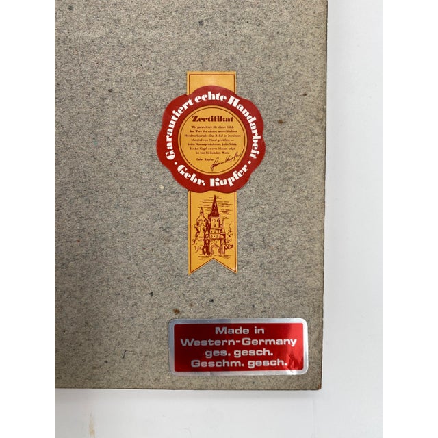 Large Mural Relief from Gebr. Kupfer, 1970s For Sale - Image 12 of 14