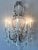 2000 - 2009 Pair Monumental Light Crystal Beaded French Chateau Sconces Mansion Attr. Dennis Leen For Sale - Image 5 of 7