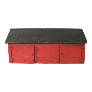 Vintage Hand Made Folk Art Barn For Sale