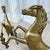 Hollywood Regency Style Coffee Table with Patinated Brass Horses and Glass Top, 1970 For Sale - Image 17 of 18