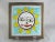 Wood 1960s DeSimone Hand Painted Sun Ceramic Tile Wood Frame For Sale - Image 7 of 7