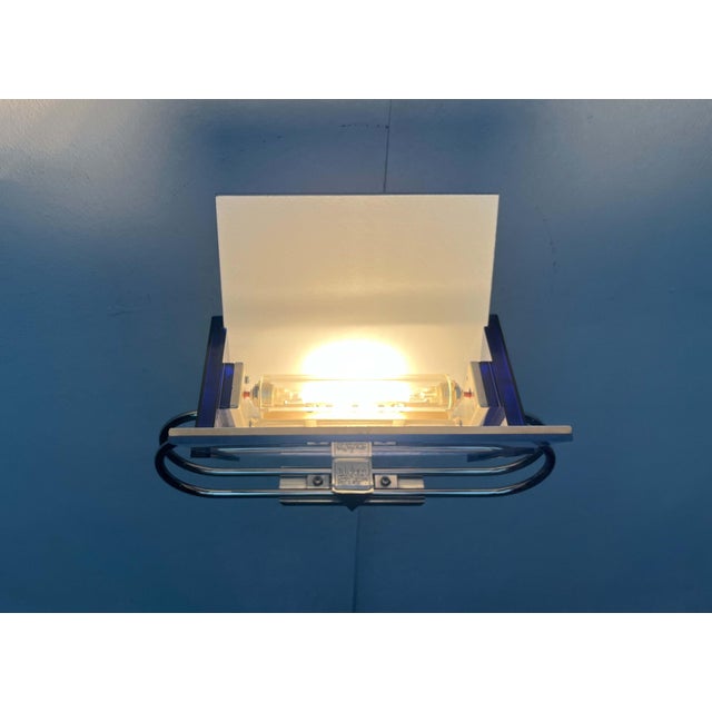 Postmodern Italian Model Murana Sconce by Perry A. King and S. Miranda for Arteluce, 1980s For Sale - Image 9 of 18