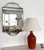 Large Mid-Century Italian Wall Mirror with Brass Frame, 1970s For Sale - Image 4 of 17