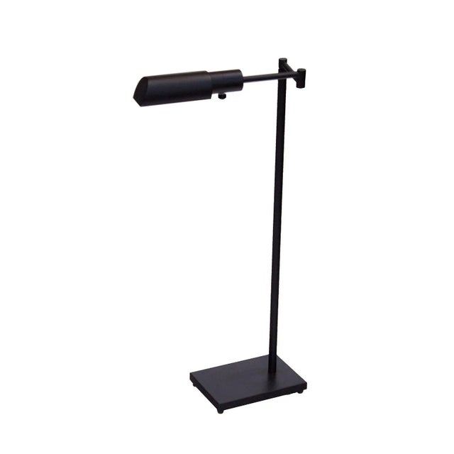 Matte Black Library Style Telescoping Floor Lamp For Sale - Image 12 of 12