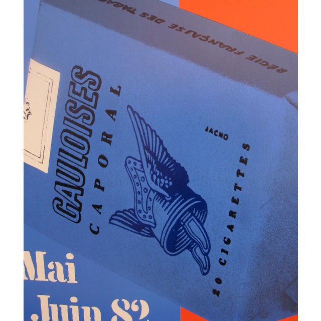 Modern Gauloises Cigarettes, Musée de l'Affiche Paris' Poster For Sale - Image 3 of 3