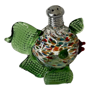 1960s Italian Glass Perfume Bottle Diffuser Fish