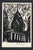 A striking signed and dated 1991 architectural print by artist Ruben Bermejo, featuring a dramatic black-and-white...