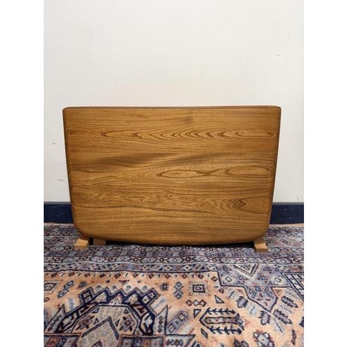 Vintage Ercol Model 820 gateleg folding coffee table, a smart and practical design by Lucian Ercolani from the late 1960s....