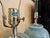 Pair of Vintage Celadon Glazed Ceramic Ginger Jar Table Lamps For Sale - Image 10 of 18