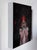 Figurative Girl with Peppers by Shelli Langdale | Oil on gallery panel Girl with red hair holding her face. For Sale - Image 3 of 3
