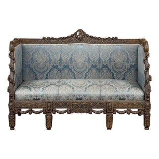 19th Century French Louis XVI Canape ~ Settee For Sale