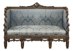 19th Century French Louis XVI Canape ~ Settee