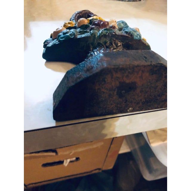 Cast Iron Bouquet Door Stop For Sale In Atlanta - Image 6 of 6