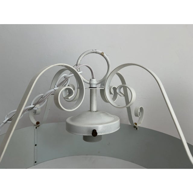 1970s 1970s Enameled Pendant Light For Sale - Image 5 of 11