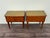 Gold Vintage Italian Bedside Tables, 1950s, Set of 2 For Sale - Image 8 of 17