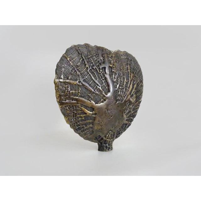 Large Vintage Heart-Shaped Ceramic Vase, 1980s For Sale - Image 4 of 11