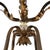 Dennis & Leen Biarritz Gilt Iron Chandelier For Sale - Image 6 of 8