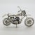 Vintage Italian Silver 800 Motorcycle Figurine, 1980s For Sale - Image 4 of 11