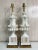 Traditional Vintage Italian Neoclassical Glazed Ceramic Urn Table Lamps – A Pair For Sale - Image 3 of 12