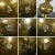 Mid 20th Century Tibetan Brass Lamps Hand Hammered With Glass Jewel Detail & New Black Shades, a Pair For Sale - Image 11 of 14
