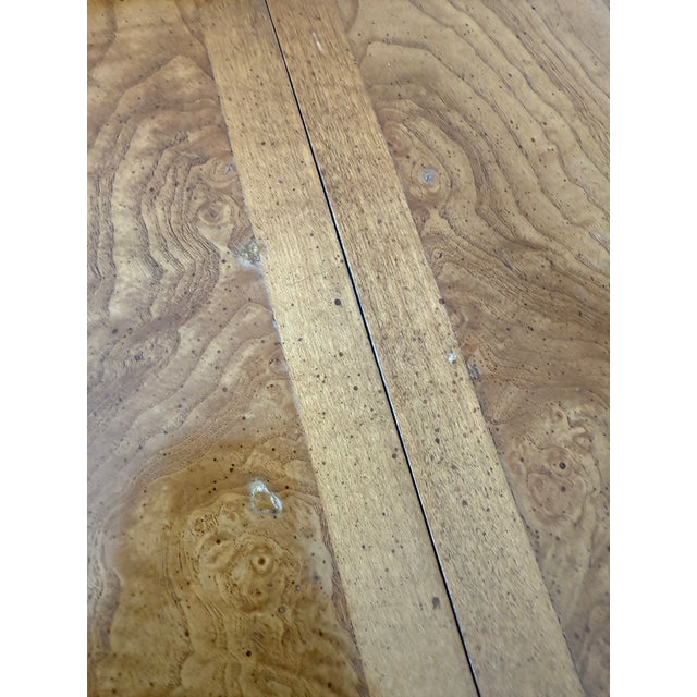 Brown Vintage 1970s Chinoiserie Dining Set With Century Chin Hua Extension Table and 6 Chairs For Sale - Image 8 of 18