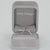 Padparadscha Sapphire Ring With Diamond Halo: Solid 14k Gold, Size 6.75 For Sale - Image 4 of 10